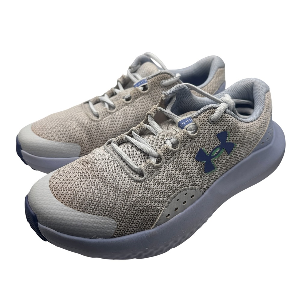 Under Armour UA Girls Surge 4 Running Shoes Size 6Y Purple Cross Country Track